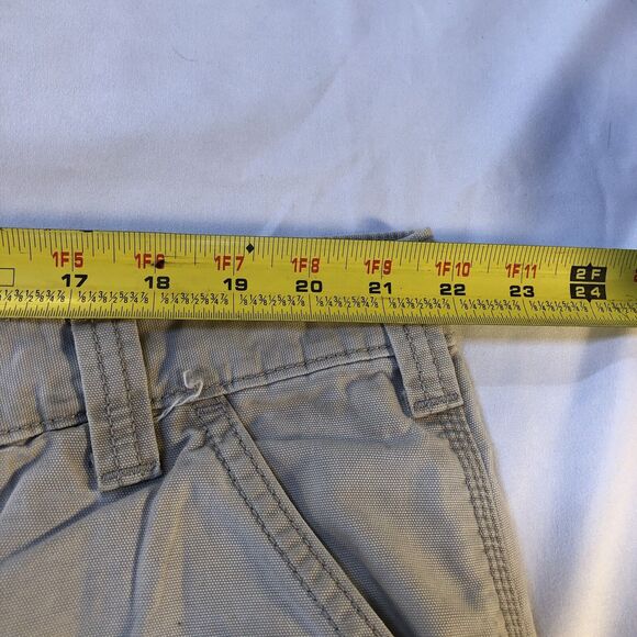 Carhartt Men's Ripstop Shorts Workwear Force Relaxed Fit Khaki Size 44 - Picture 10 of 11
